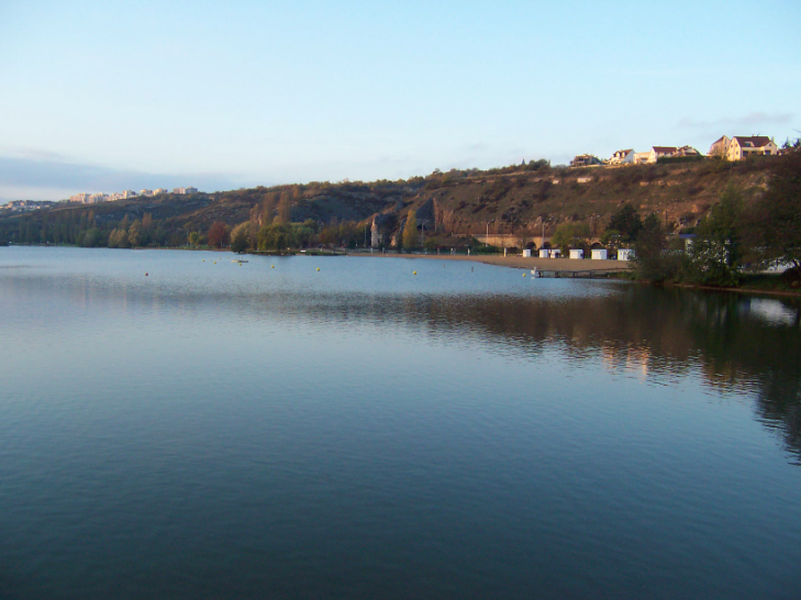 Le lac Kir pour se baigner à Dijon