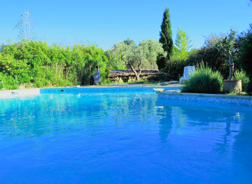 Une piscine privée à Aix-en-Provence