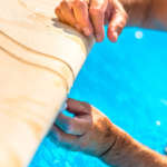 Réparer liner de piscine