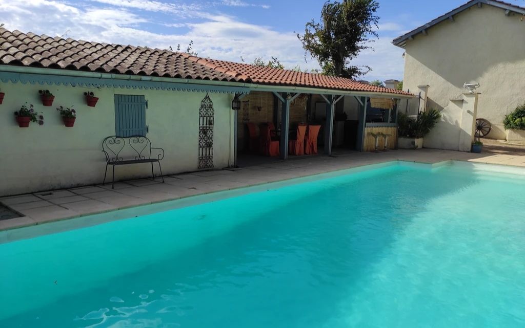 Belle piscine avec spa pour EVJF à Lyon